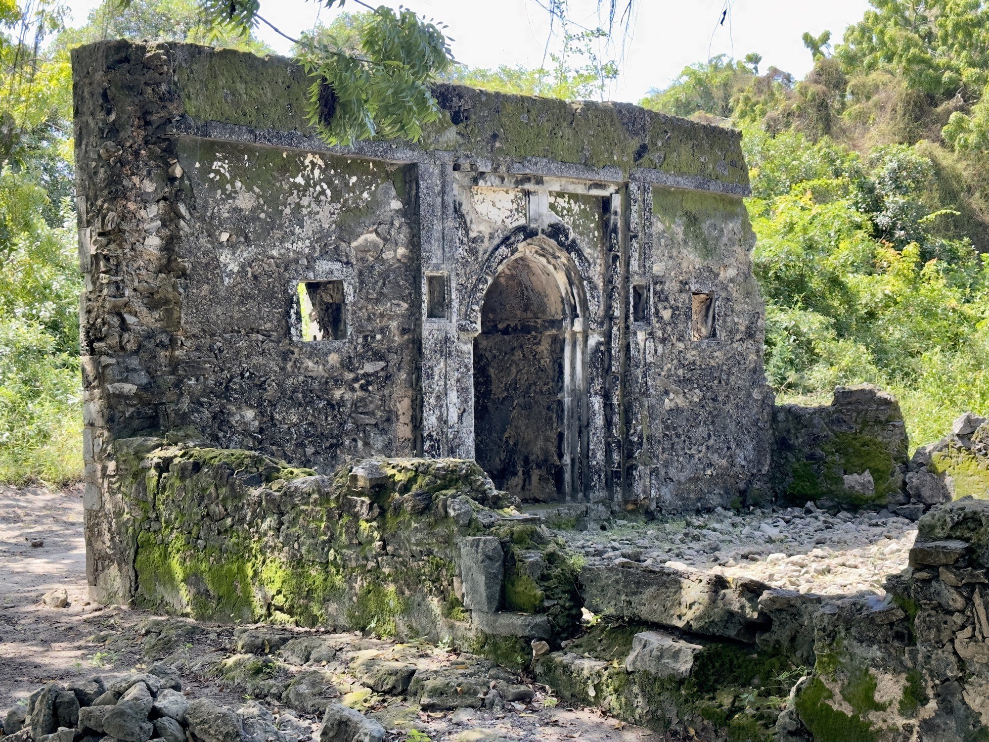 The coastline at Bagamoyo