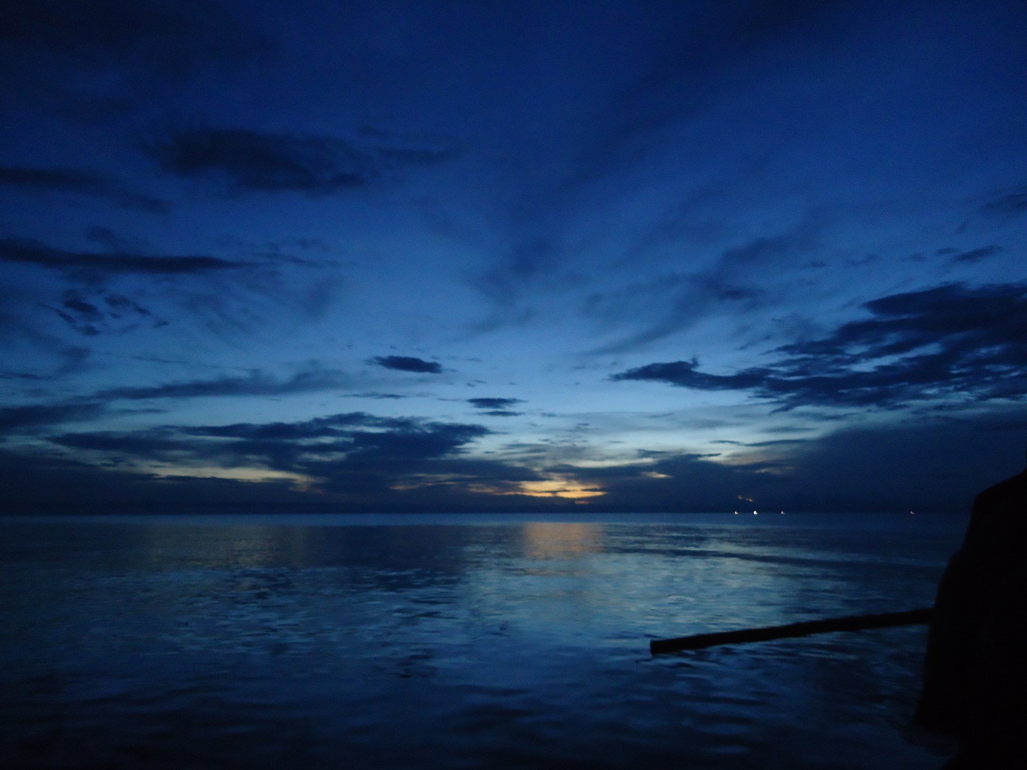 Sunset over Lake Tanganyika